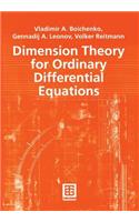 Dimension Theory for Ordinary Differential Equations