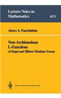 Non-Archimedean L-Functions: Of Siegel and Hilbert Modular Forms