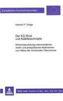 Der EG-Rind- und Kalbfleischmarkt