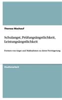 Schulangst, Prüfungsängstlichkeit, Leistungsängstlichkeit: Formen von Angst und Maßnahmen zu deren Verringerung(German)