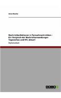 Nachrichtenfaktoren in Fernsehnachrichten - Ein Vergleich der Nachrichtensendungen Tagesschau und RTL aktuell