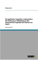 Die göttlichen Tugenden, insbesondere die Hoffnung, in Abhebung zu den menschlichen Tugenden bei Thomas von Aquin