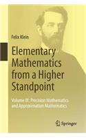 Elementary Mathematics from a Higher Standpoint