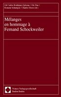 Melanges En Hommage a Fernand Schockweiler