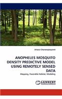 Anopheles Mosquito Density Predictive Model Using Remotely Sensed Data
