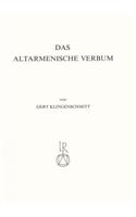 Das Altarmenische Verbum