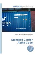Standard Carrier Alpha Code