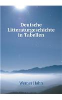 Deutsche Litteraturgeschichte in Tabellen: (German)