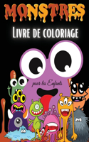 Monstres Livre de Coloriage pour les Enfants