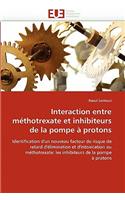 Interaction Entre Méthotrexate Et Inhibiteurs de la Pompe À Protons