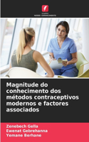 Magnitude do conhecimento dos métodos contraceptivos modernos e factores associados