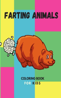 Farting Animals Coloring Book For Kids