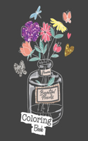 Beautiful Flowers Coloring Book: Stress-Relieving Floral Bouquets, Wreaths, Patterns & More For Adults, Mandalas of the Universe A Coloring Adventure