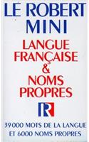 LE MINI ROBERT FRENCH DICTIONARY