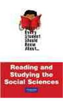What Every Student Should Know About Reading and Studying Social Sciences
