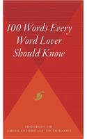 100 Words Every Word Lover Should Know