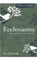 Ecclesiastes – Discovering Meaning in a Meaningless World
