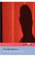 Which Lies Are Necessary? (The Hollyridge Press Chapbook Series)