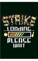 Bowling Notebook Strike Loading Please Wait: Journal, Diary and Bowling Gift 120 Lined Blank Pages 6x9
