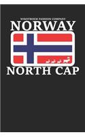 Wikstroem - Notes: Norway North Cap Banner Moose Family - Notebook 6x9 checkered