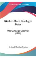 Kirchen-Buch Glaubiger Beter