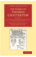 Works of Thomas Chatterton