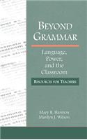 Beyond Grammar