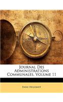 Journal Des Administrations Communales, Volume 11