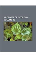 Archives of Otology Volume 18