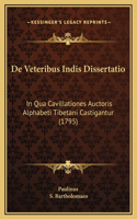 De Veteribus Indis Dissertatio