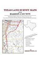 Texas Land Survey Maps for Hardin County