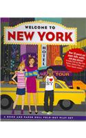 Welcome to New York: A Book and Paper Doll Fold-Out Play Set