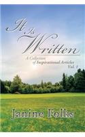 It Is Written: A Collection of Inspirational Articles Vol. 1(English)