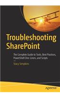 Troubleshooting SharePoint