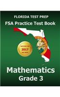 Florida Test Prep FSA Practice Test Book Mathematics Grade 3