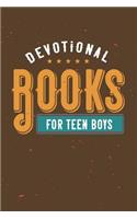 Devotional Books For Teen Boys: Blank Prayer Journal