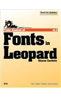 Take Control of Fonts in Leopard