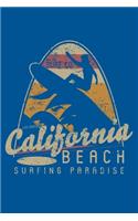 california beach surfing paradise