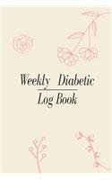 Weekly Diabetic Log Book