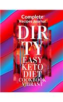 Complete Recipes Journal dirty