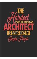 The Hardest Part Of Being An Architect Is Being Nice To Stupid People