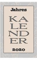 Jahres Kalender 2020