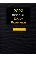Official 2020 Daily Planner