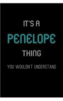 It's A Penelope Thing, You Wouldn't Understand
