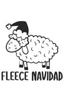 Fleece Navidad, Christmas Notebook Kids, Lined Journal/Notes Christmas (Type 2)