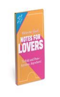 Knock Knock Love Fill in the Love Notes: (Fill-in-the-Love)