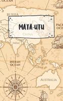 Mata-Utu: Ruled Travel Diary Notebook or Journey Journal - Lined Trip Pocketbook for Men and Women with Lines