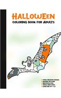 Halloween Coloring Book for Adults