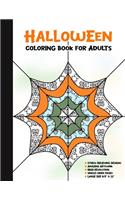 Halloween Coloring Book for Adults