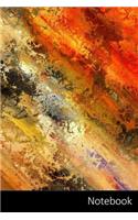 Notebook: A Colori, Astratto, Sfondo, Textures agenda / quaderno delle annotazioni / diario / libro di scrittura / taccuino / carnet / zibaldone - 6 x 9 polli